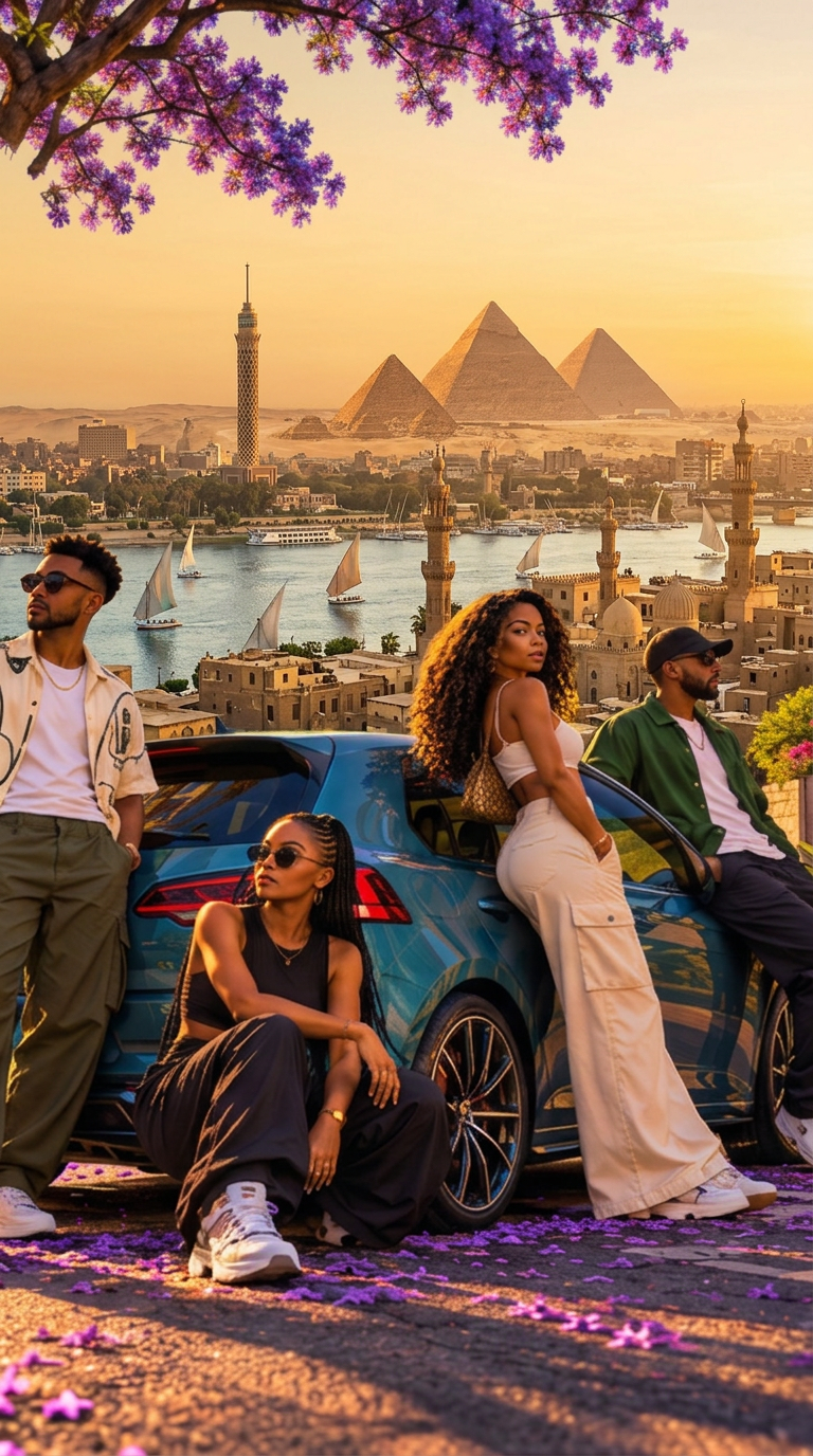 Cairo city poster