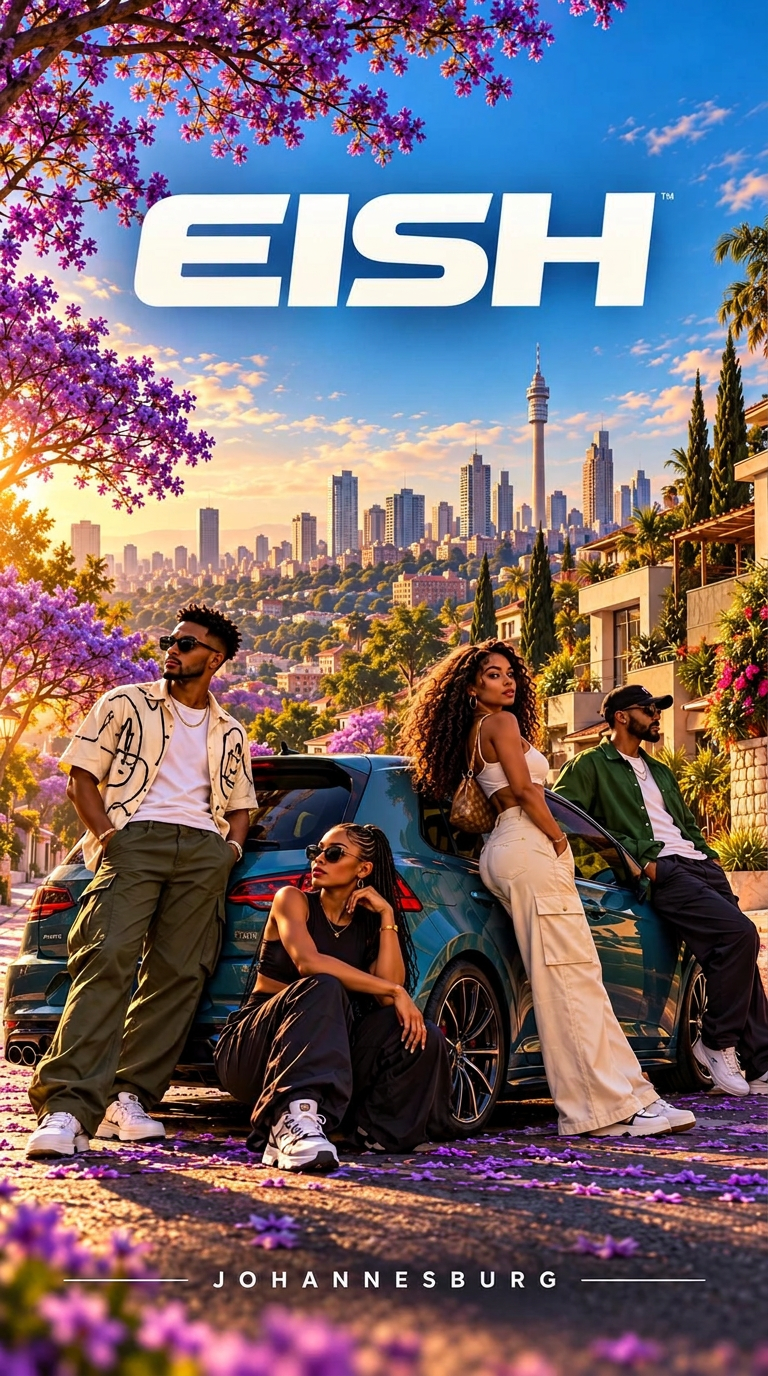 Johannesburg city poster