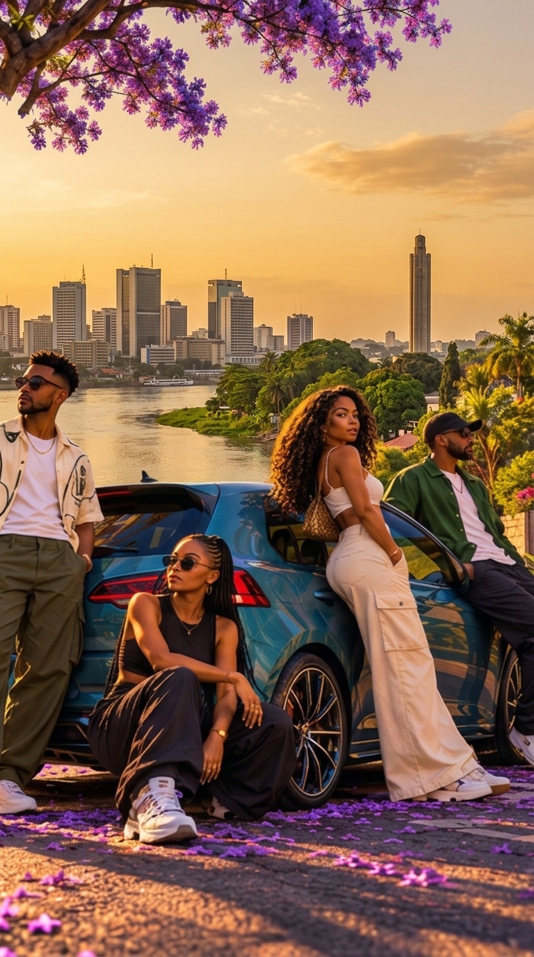 Kinshasa city poster