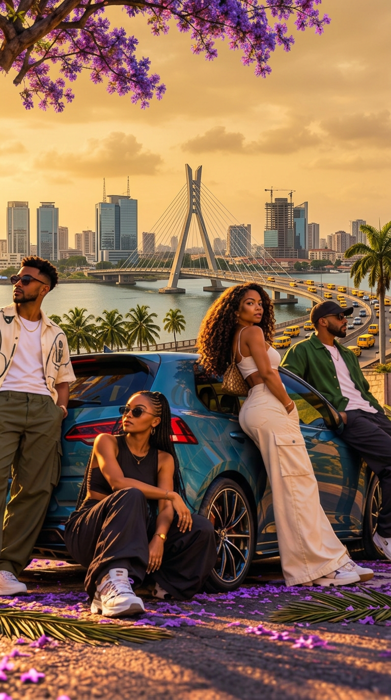 Lagos city poster