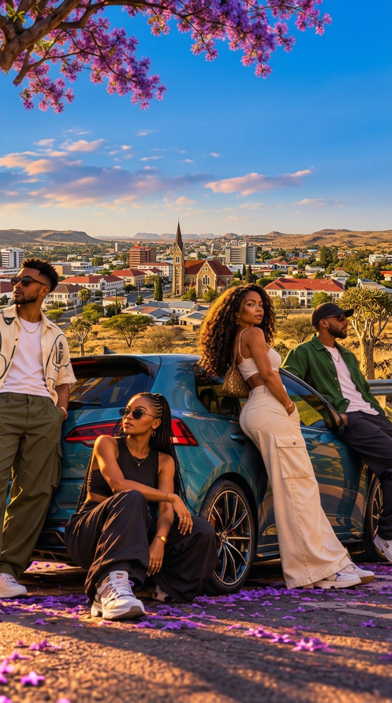 Windhoek city poster